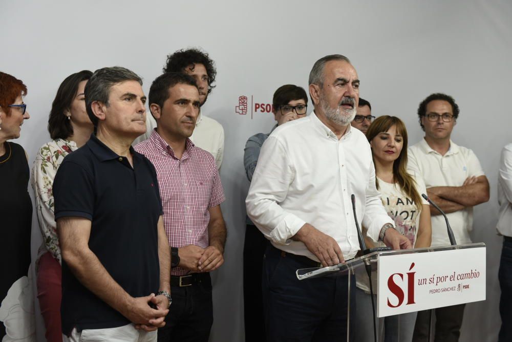 Noche electoral en el PSOE