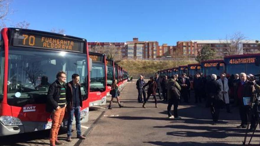 La EMT someterá a la opinión de los vecinos el cambio de 15 líneas