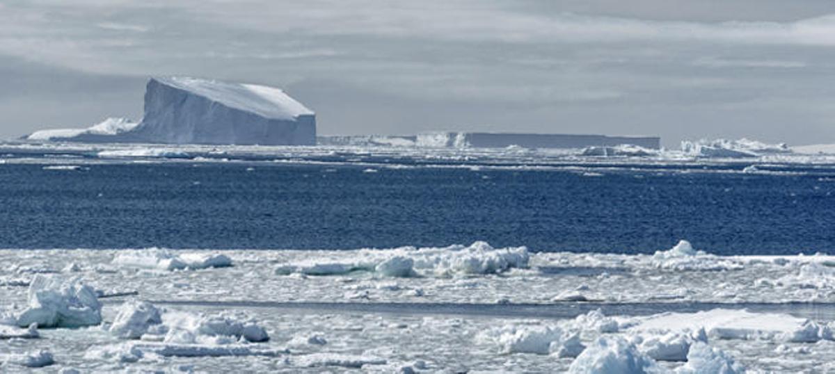 Imagen de la Antártida.