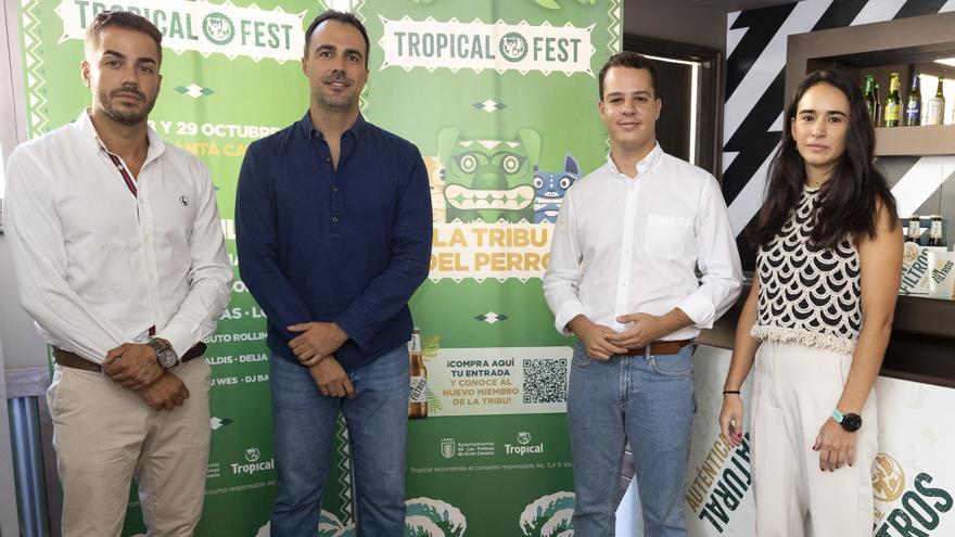 Un total de 14 artistas canarios estarán presentes en la sexta edición del Tropical Fest