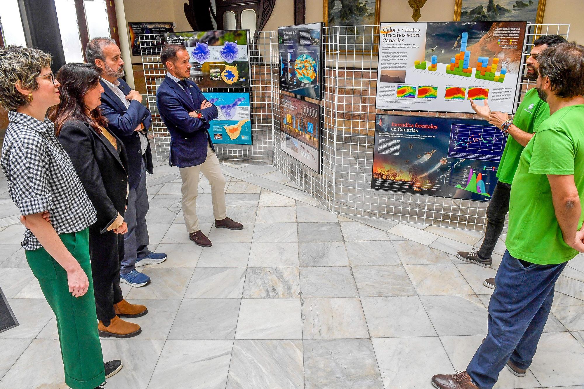 Exposición itinerante sobre el efecto de la crisis climática en Canarias