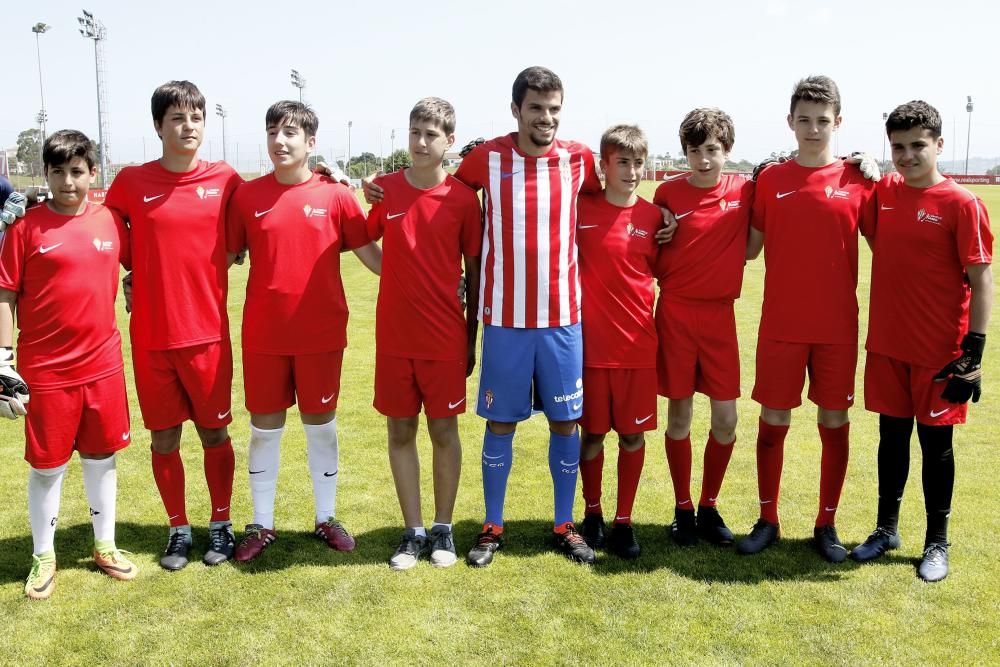 Presentación de Geraldes, nuevo jugador del Sporti