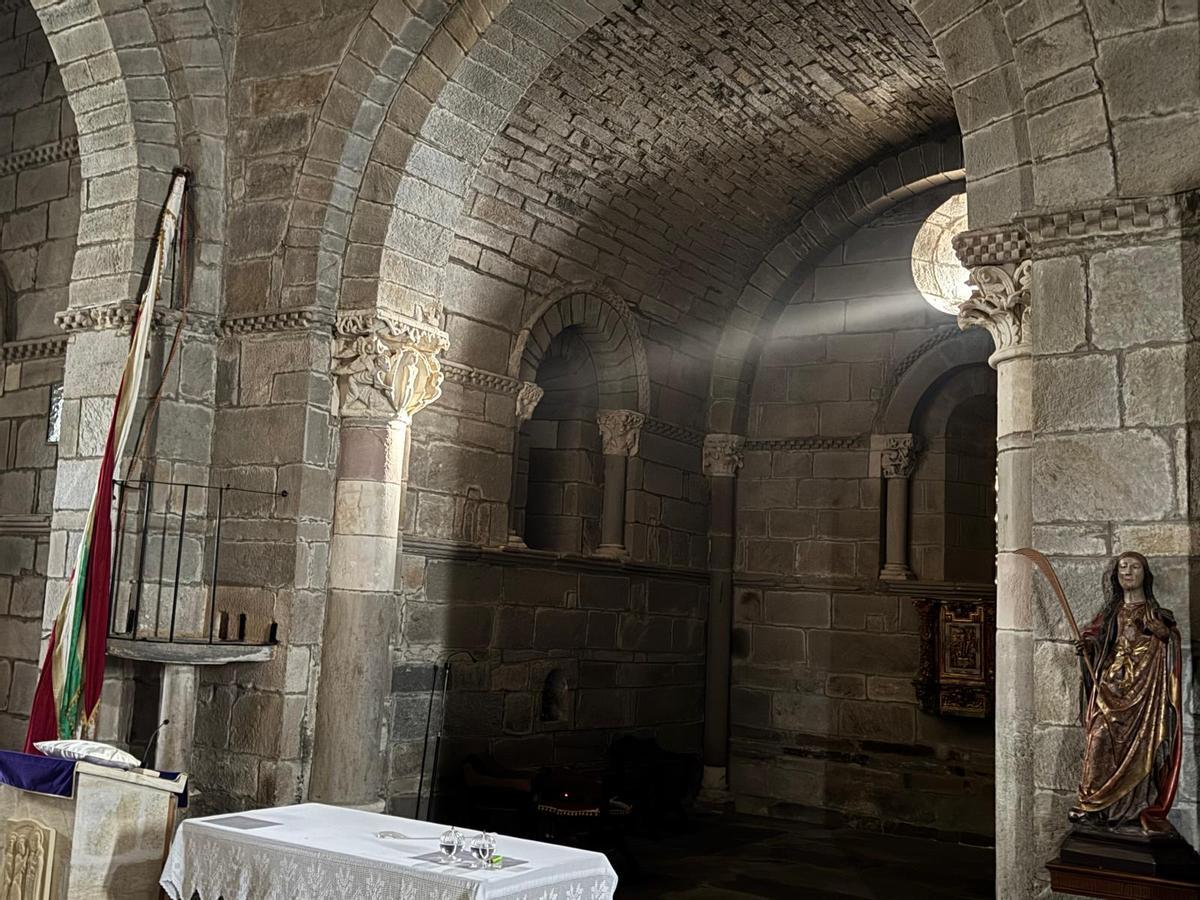 La luz equinoccial, muy tenue ya vista en el día de ayer.