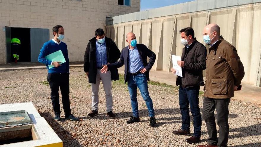 El concejal de Servicios Públicos de Vila-real, Francisco Valverde, estuvo presente en el acto de recepción de las obras.