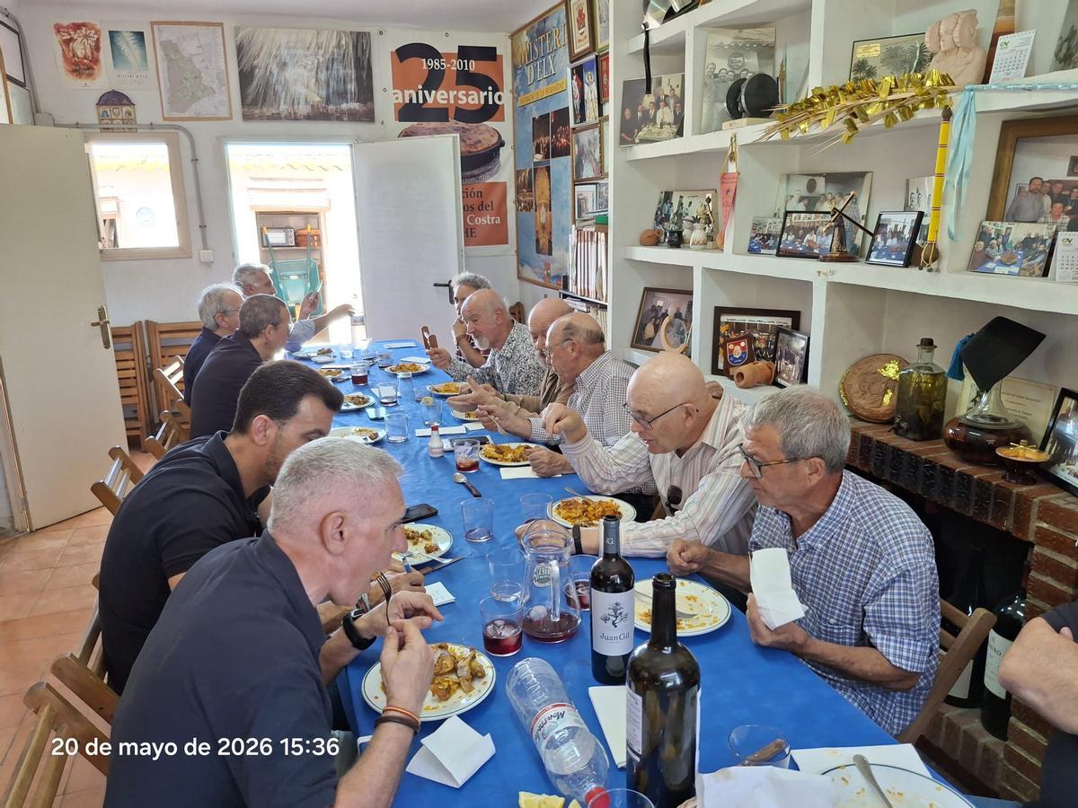 Un momento del encuentro este miércoles en Elche