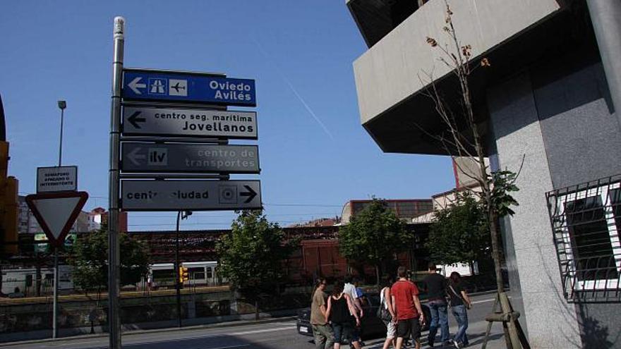 Lugar de Gijón donde fue detenido el vecino coruñés. / ángel gonzález