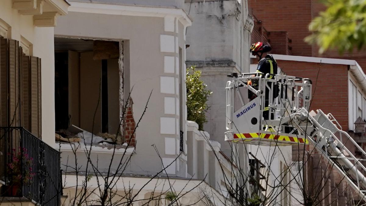 Varios heridos en una explosión en una vivienda del barrio de Salamanca de Madrid