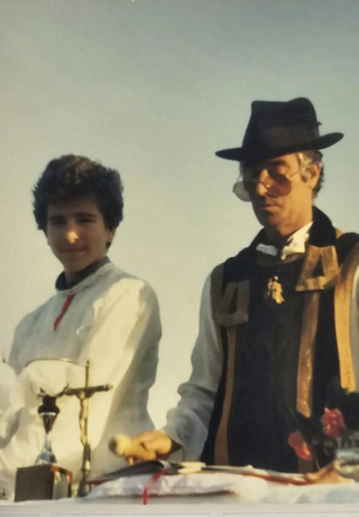 Camilo da Mouteira, de cura. | CEDIDA