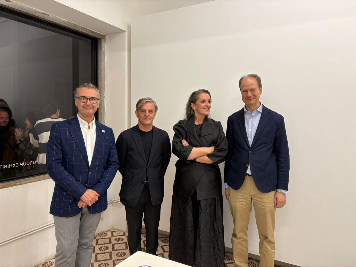 Leopoldo Monfort, Alfredo Llopico, Mercedes Cerón y Luis Prados Covarrubias.