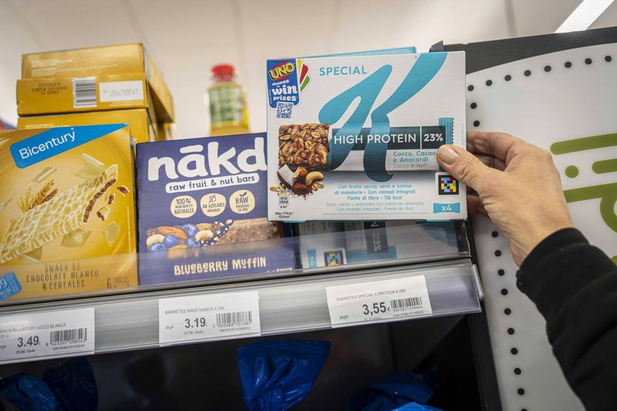 Los productos enriquecidos con proteína llegan al supermercado. AUTOR: MANU MITRU