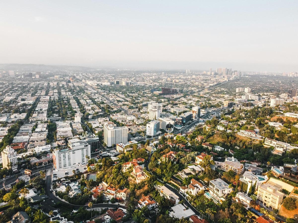 Panorámica de la ciudad de Los Ángeles