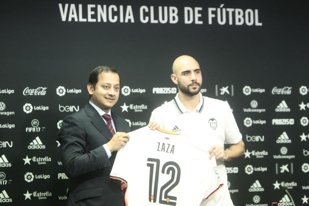 Zaza, presentado como nuevo jugador del Valencia CF