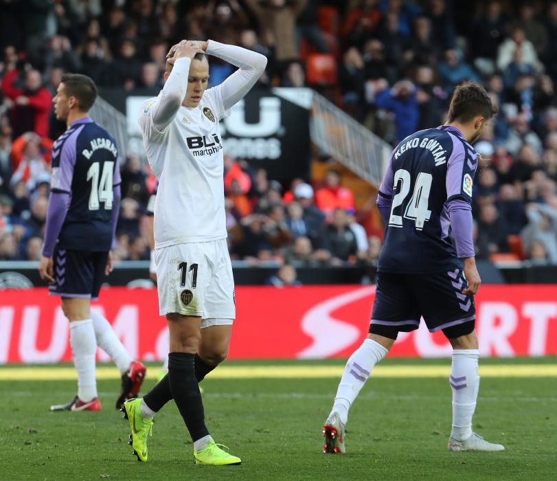 Valencia CF - Real Valladolid, en imágenes