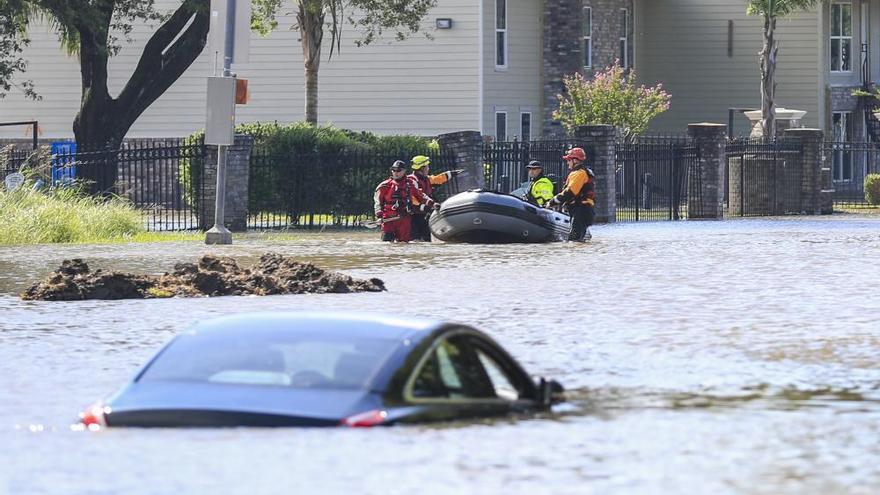 La tormenta tropical Harvey asola Texas