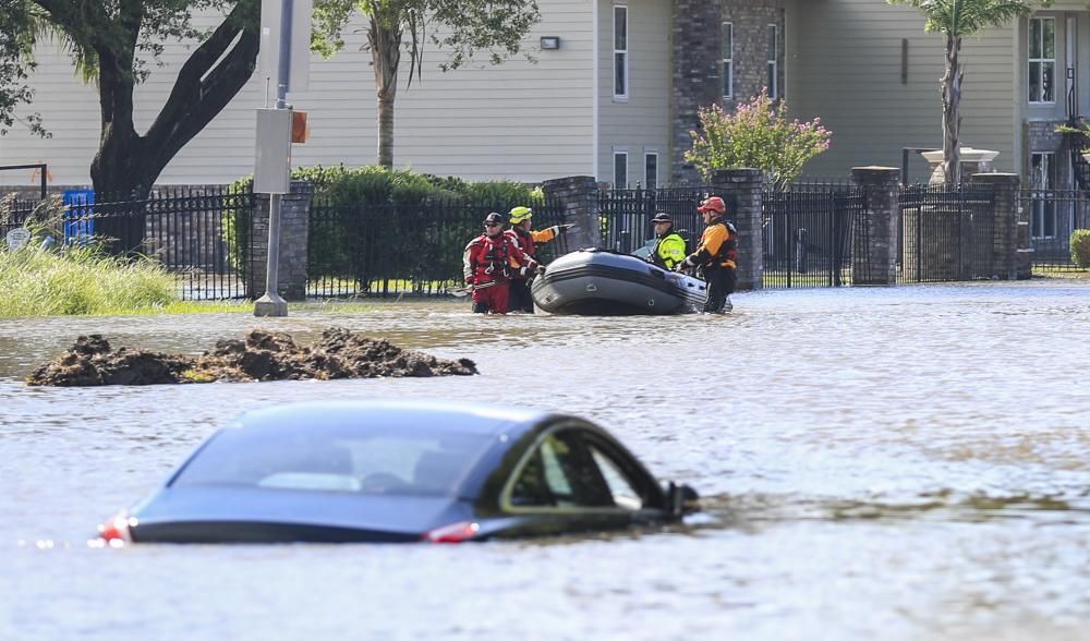 La tormenta tropical Harvey asola Texas