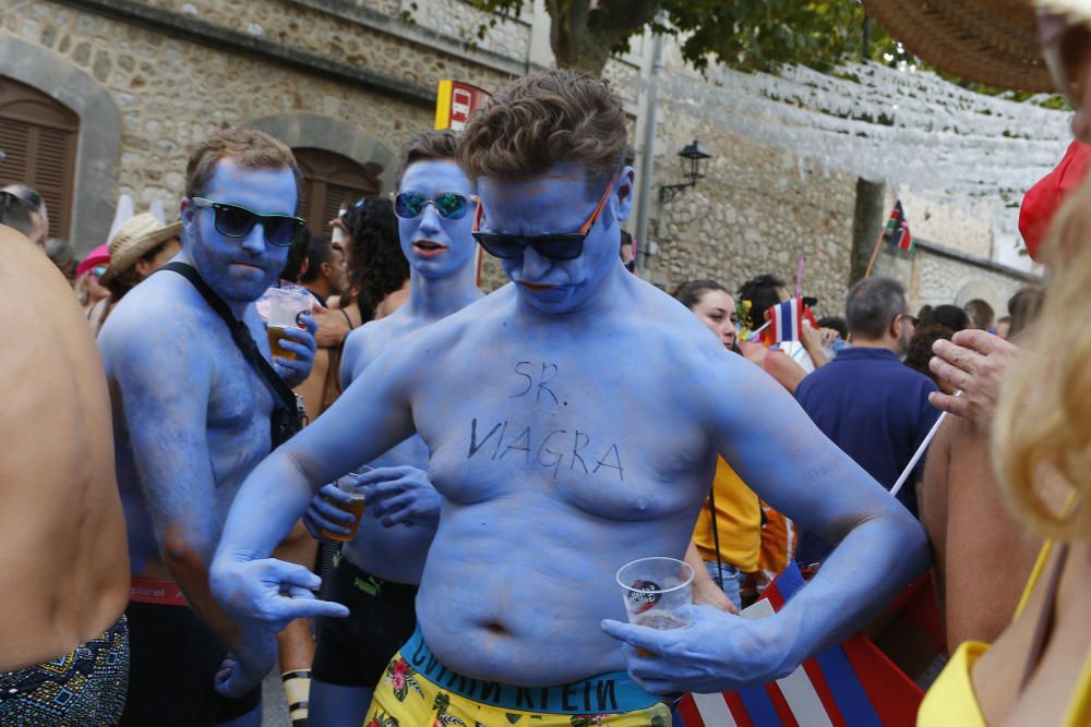 So war der Unterwäsche-Lauf in Bunyola 2019