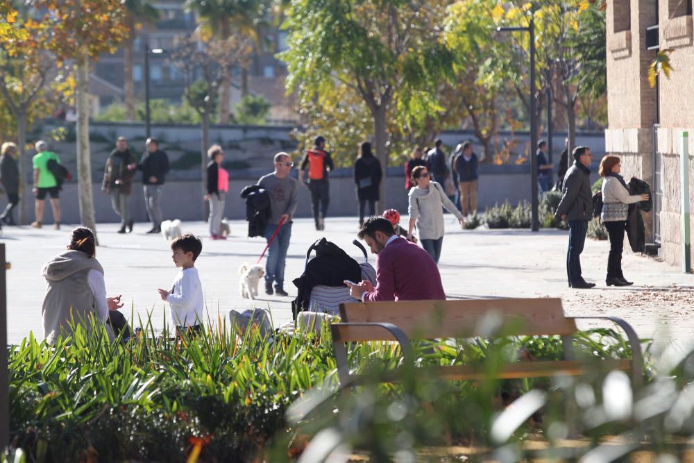 Los más pequeños han disfrutado del nuevo pulmón verde de la ciudad