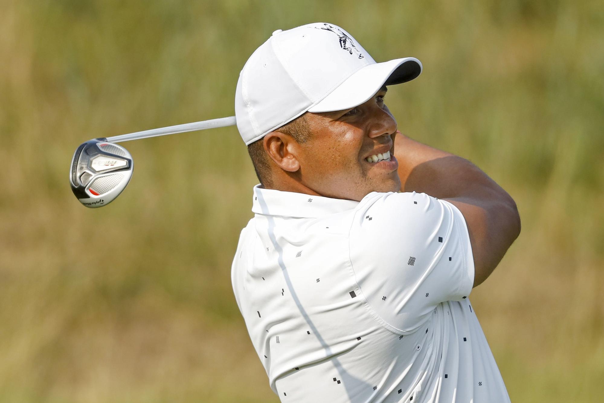 El venezolano Jhonattan Vegas, durante el PGA Tour