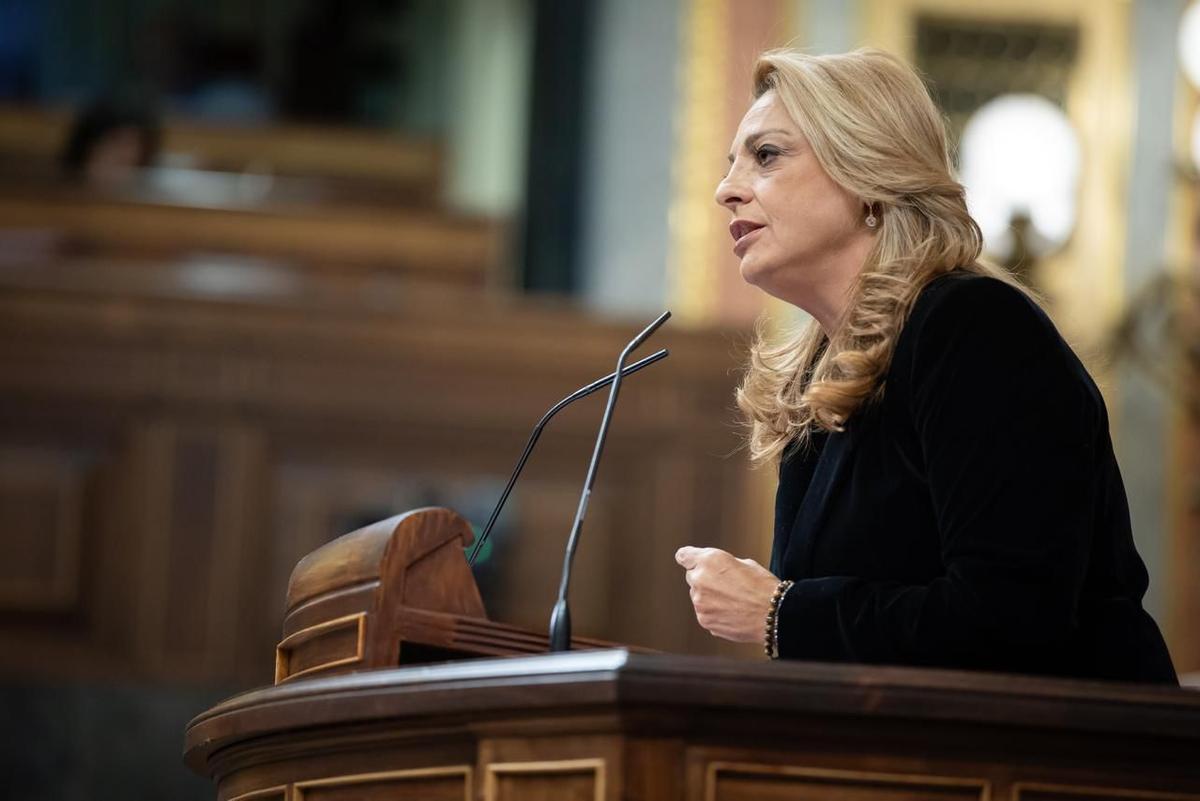 La diputada de Coalición Canaria en el Congreso, Cristina Valido.