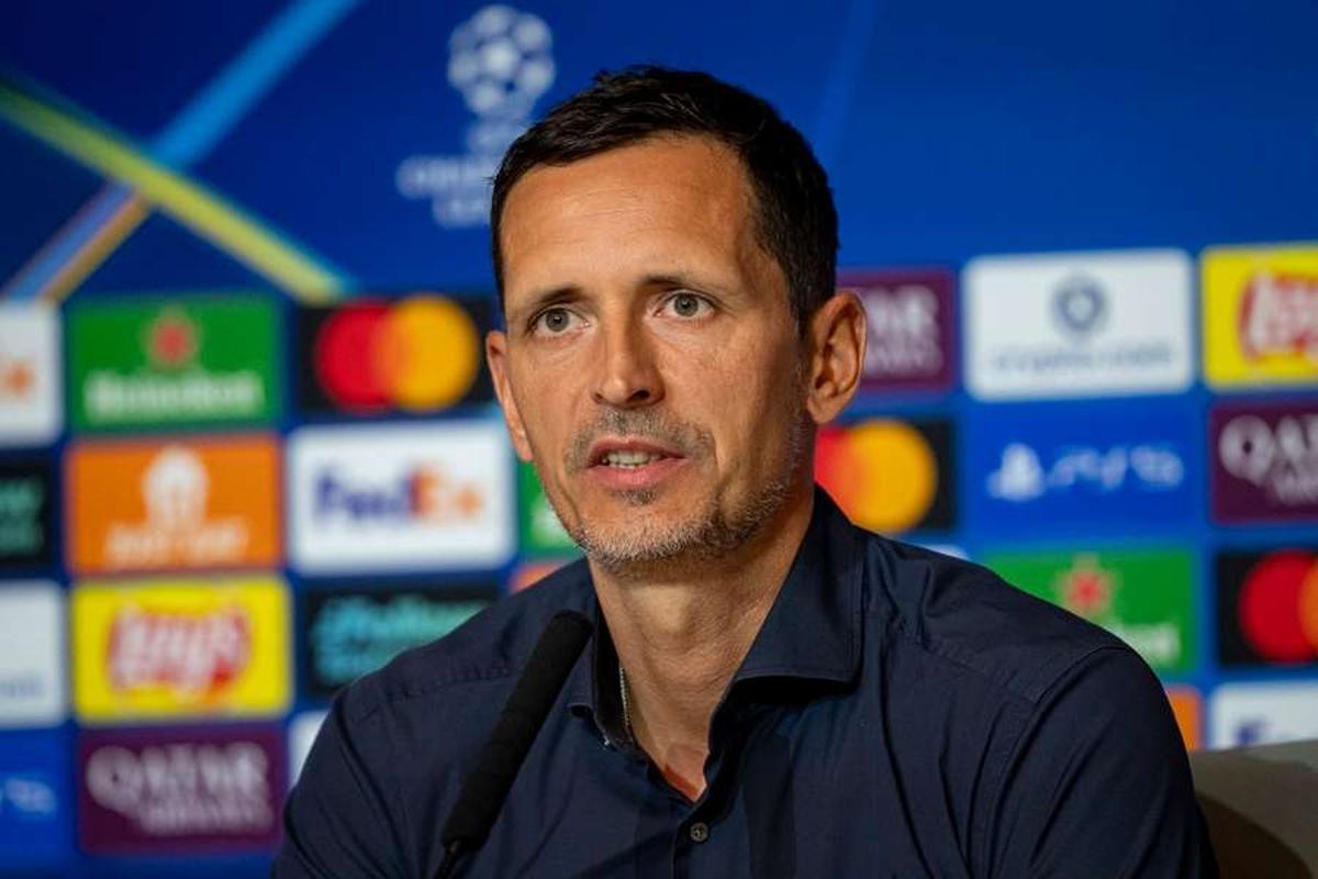 Dino Toppmoller, entrador del Eintracht de Frankfurt