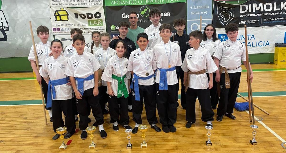 Participantes en la competición autonómica.