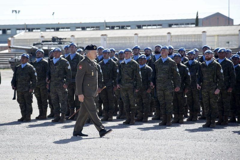 La Brigada Aragón envía a 600 militares a una compleja misión de paz al Líbano