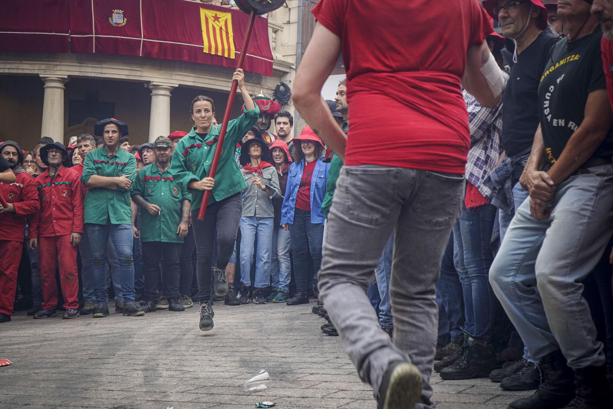 Així s'ha viscut el passacarrers de Patum de dissabte