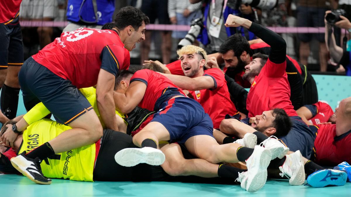 Juegos Olímpicos, balonmano masculisno: España - Eslovenia, en imágenes