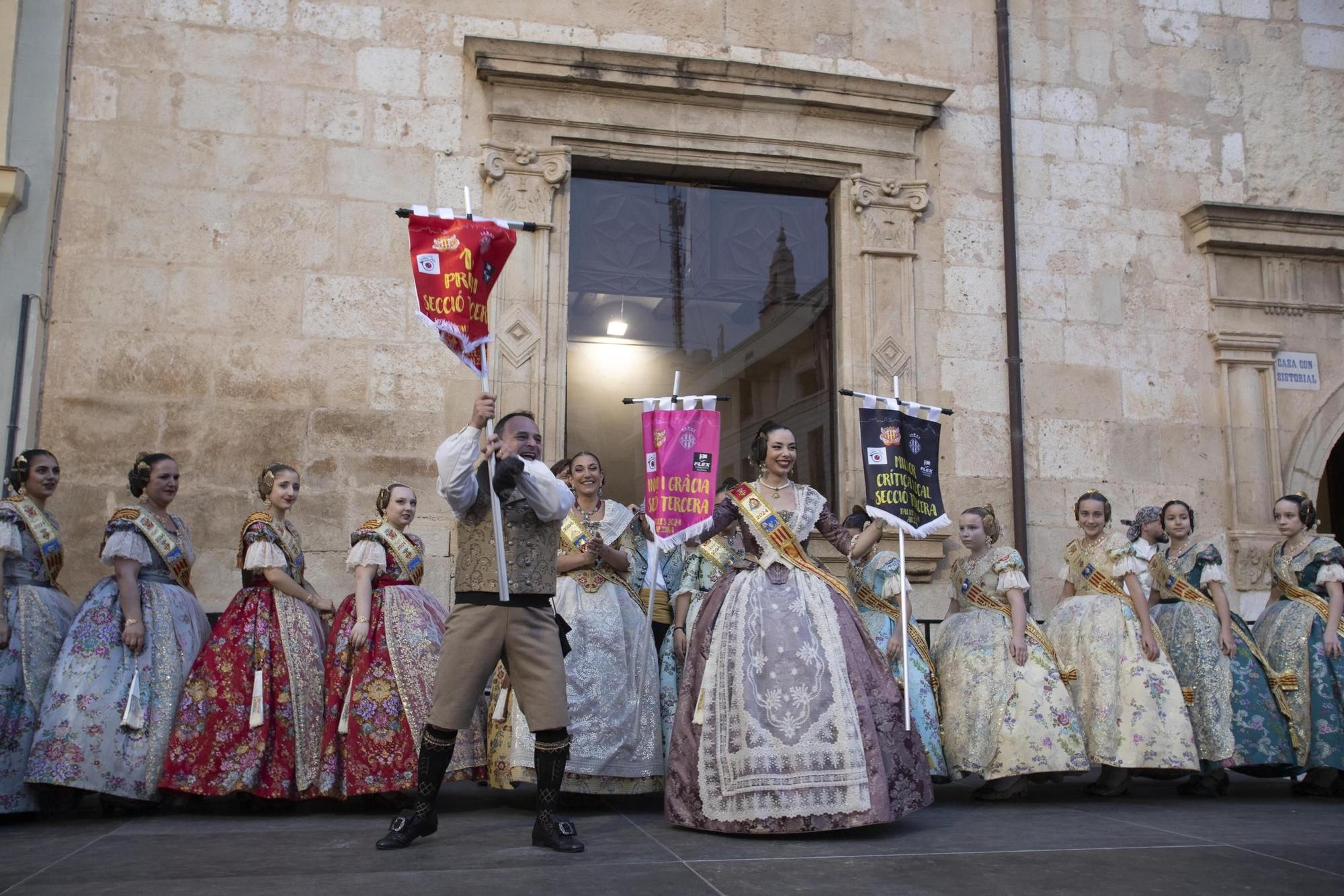 Las mejores imágenes de la entrega de premios de las fallas de Alzira