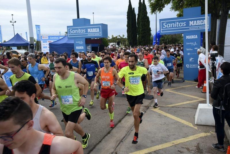 Carrera "Sanitas Marca Running Series" en Zaragoza