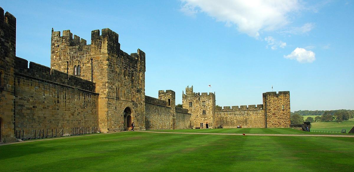 Castillo de Alnwick, Harry Potter