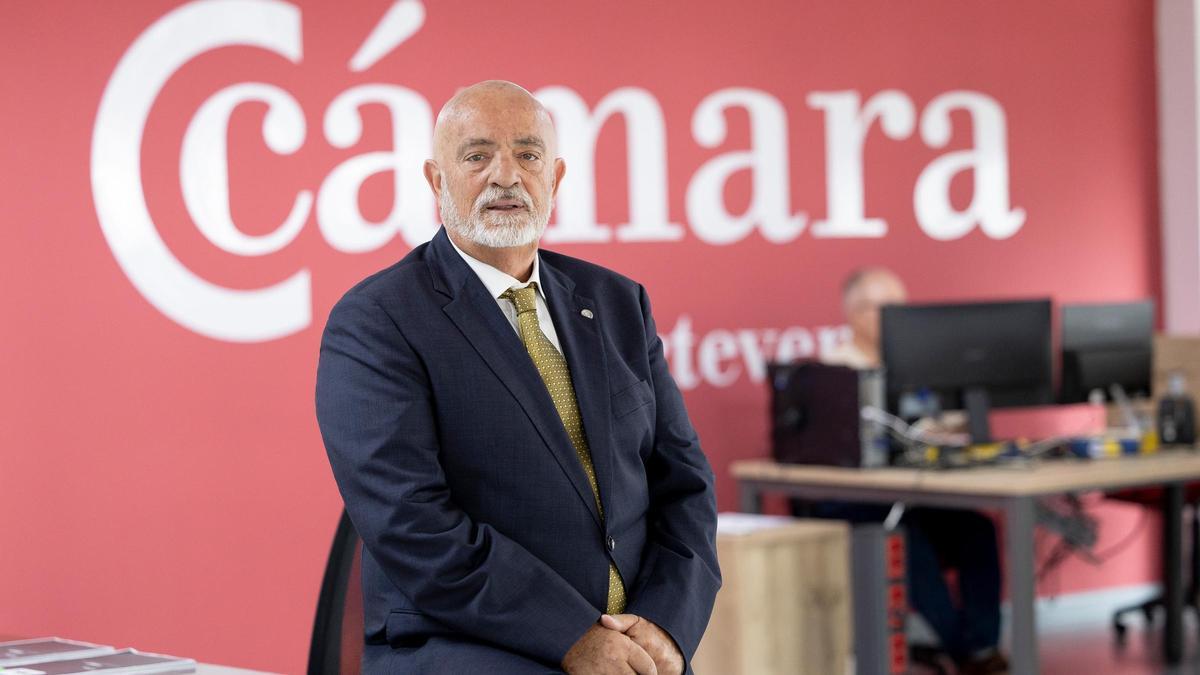 Juan Jesús Rodríguez Marichal, presidente de la Cámara de Comercio de Fuerteventura.
