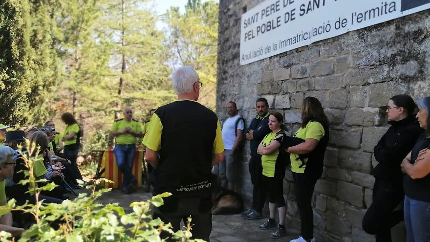 Minut de silenci per al veí de Sant Vicenç mort en un accident de muntanya