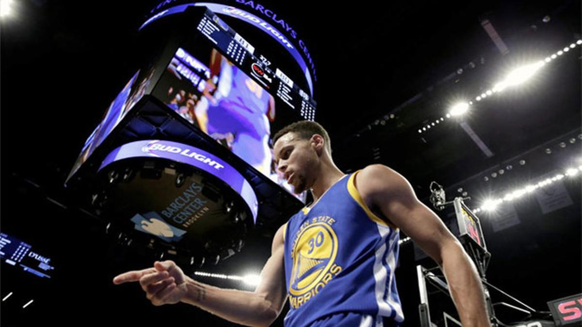 Curry , el jugador de moda en la NBA