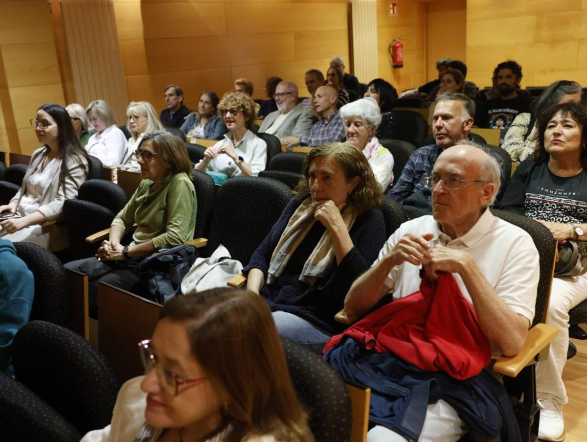 Parte del público de la charla de Pablo Berger. | MIKI LÓPEZ