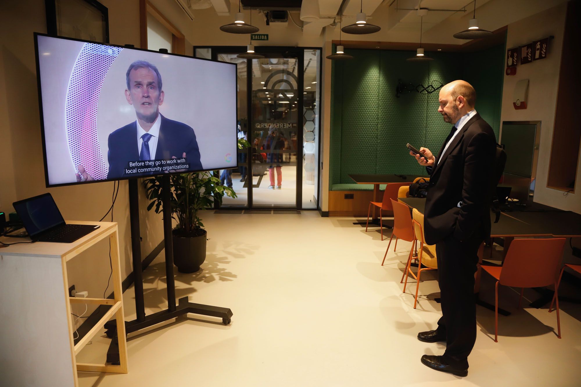 La inauguración del Centro de Ciberseguridad de Google en Málaga, en imágenes