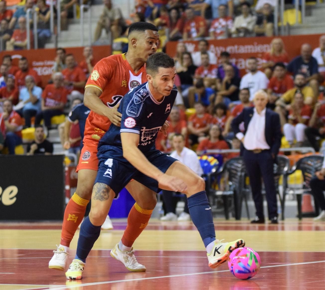 Rubi marcó uno de los goles en el partido del sábado en Cartagena.