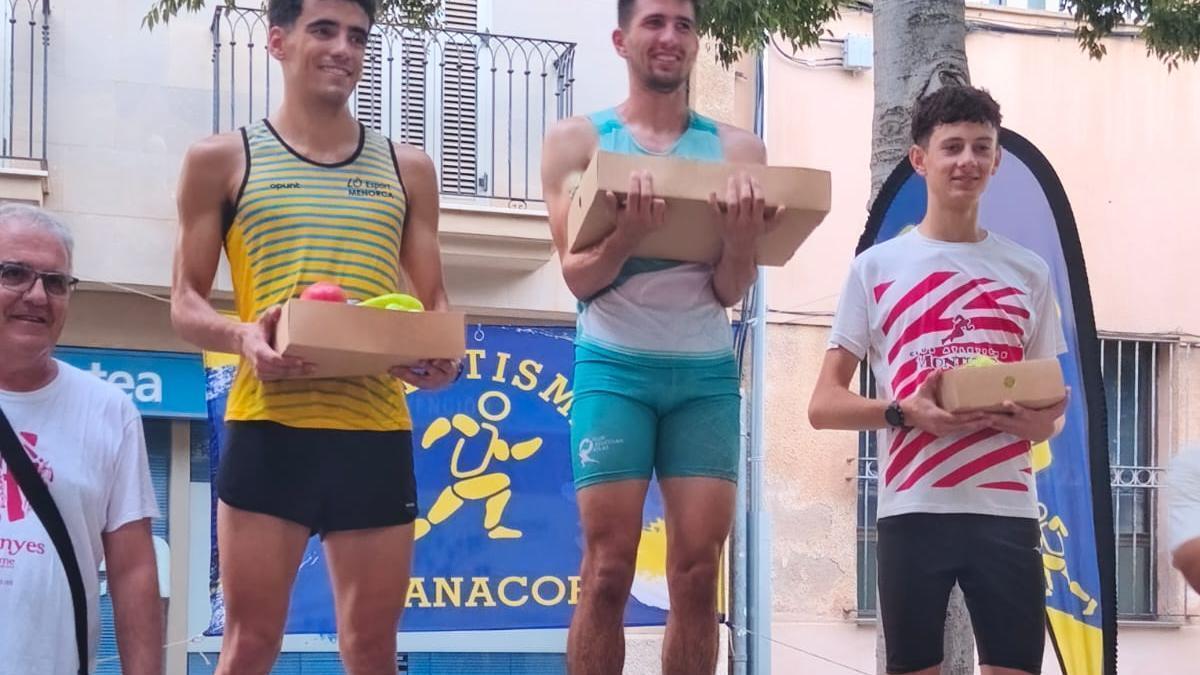 Podio de la Milla de Manacor.