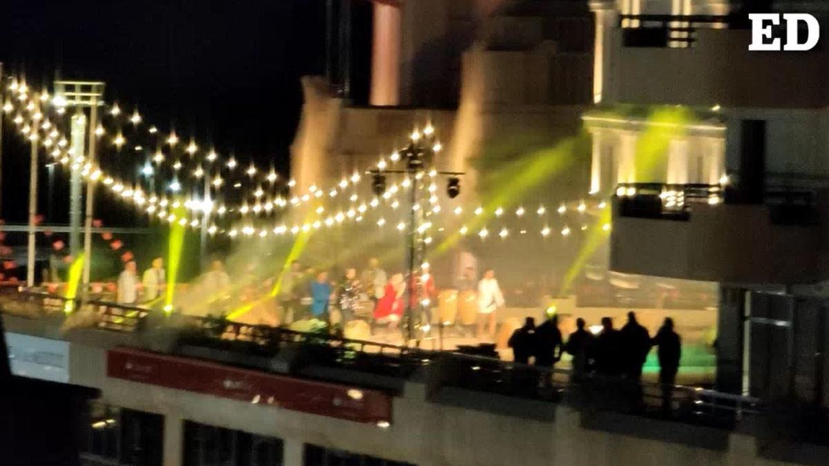 Grabación de una producción audiovisual sobre el Carnaval Virtual