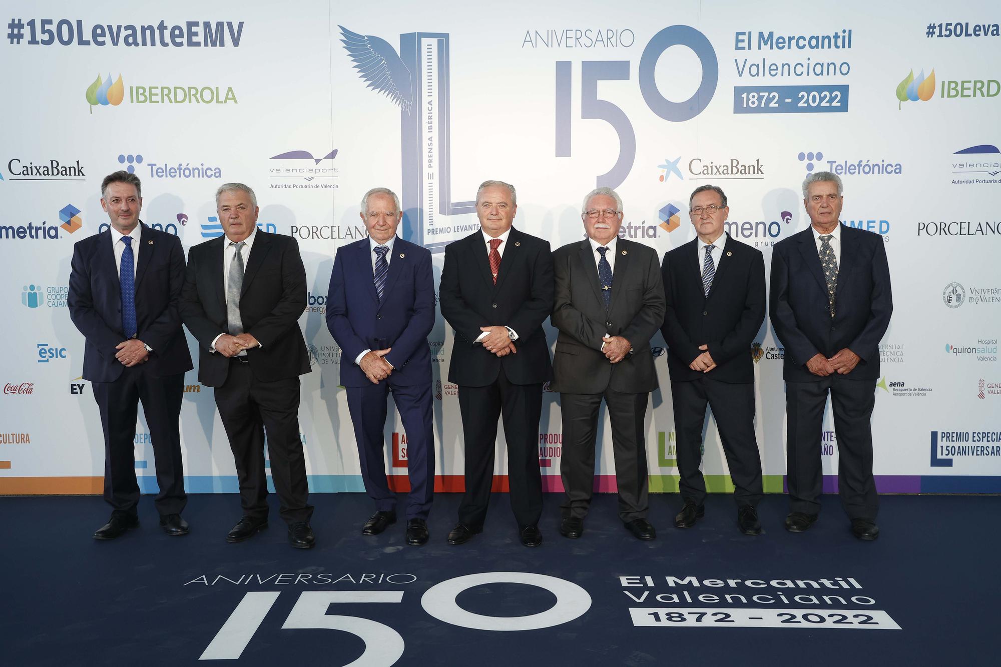 Todas las fotos de la gala de entrega de los premios Levante-EMV - 150 Aniversario