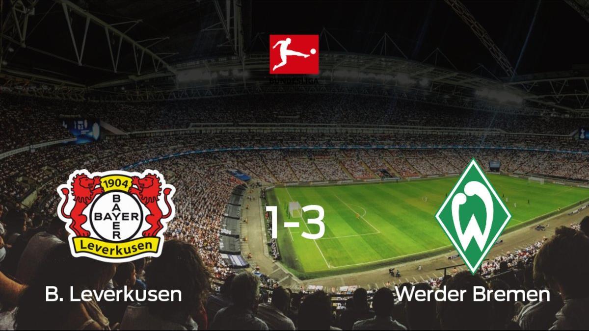 El Bayern Leverkusen pierde frente al Werder Bremen por 1-3