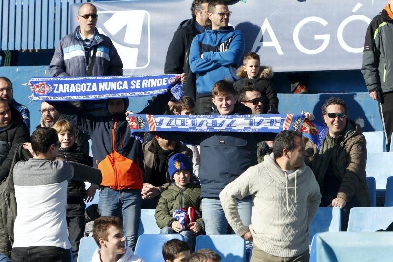 Partido de entrenamiento del Real Zaragoza en La Romareda