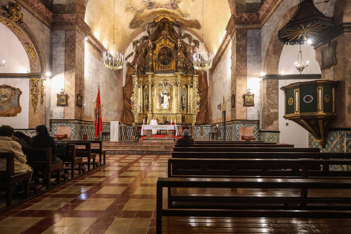 Santo Domingo acoge la misa por el 209 aniversario de la Catedral de Ibiza Santo Domingo acoge la misa por el 209 aniversario de la Catedral de Ibiza