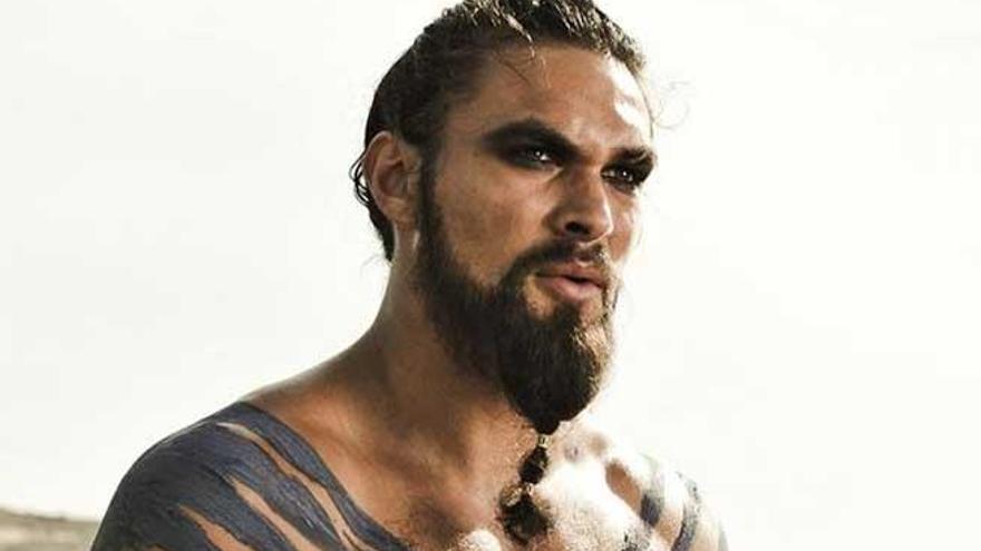 Jason Momoa, en &#039;Juego de Tronos&#039;.