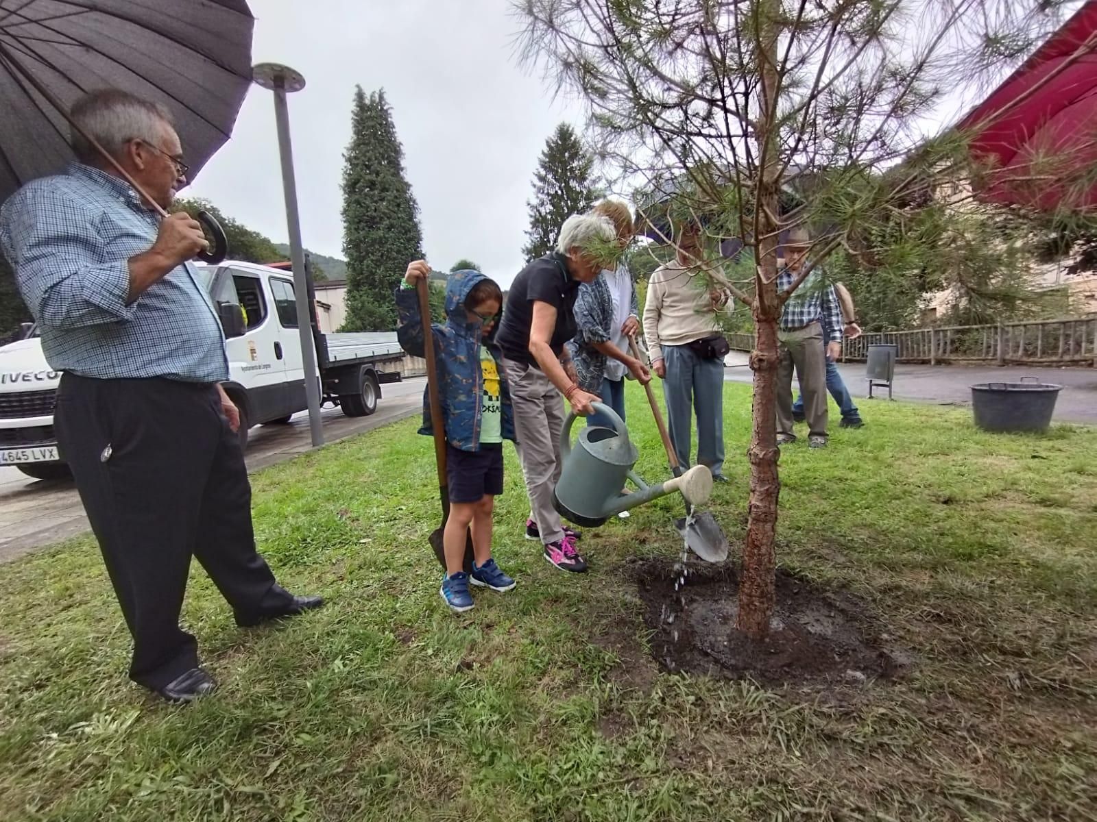 El bosque de la emigración de Langreo crece
