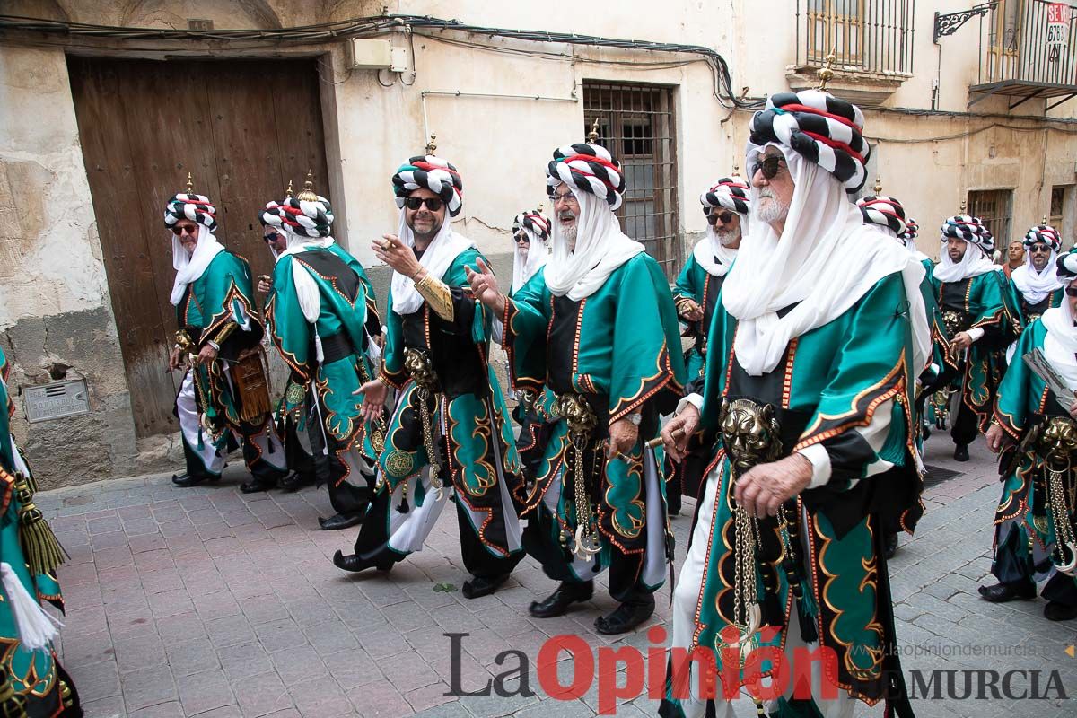 Procesión del día 3 en Caravaca (bando Moro)