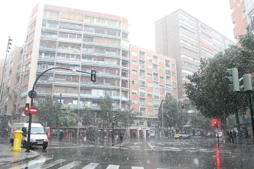 Nieve en Murcia