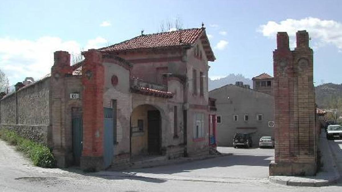 L'antiga fàbrica de Can Balet de Sant Vicenç de Castellet