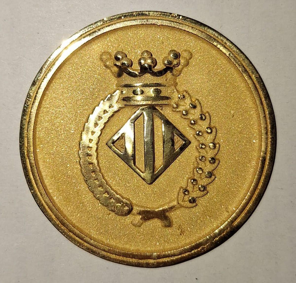 Imagen de la Medalla de la Ciutat en grado de Oro que se entregarán el próximo 18 de enero en el Auditori de Vila-real.