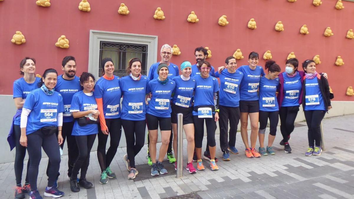 L’atenció primària de Figueres fomenta la vacunació a la Mitja Marató | ICS GIRONA